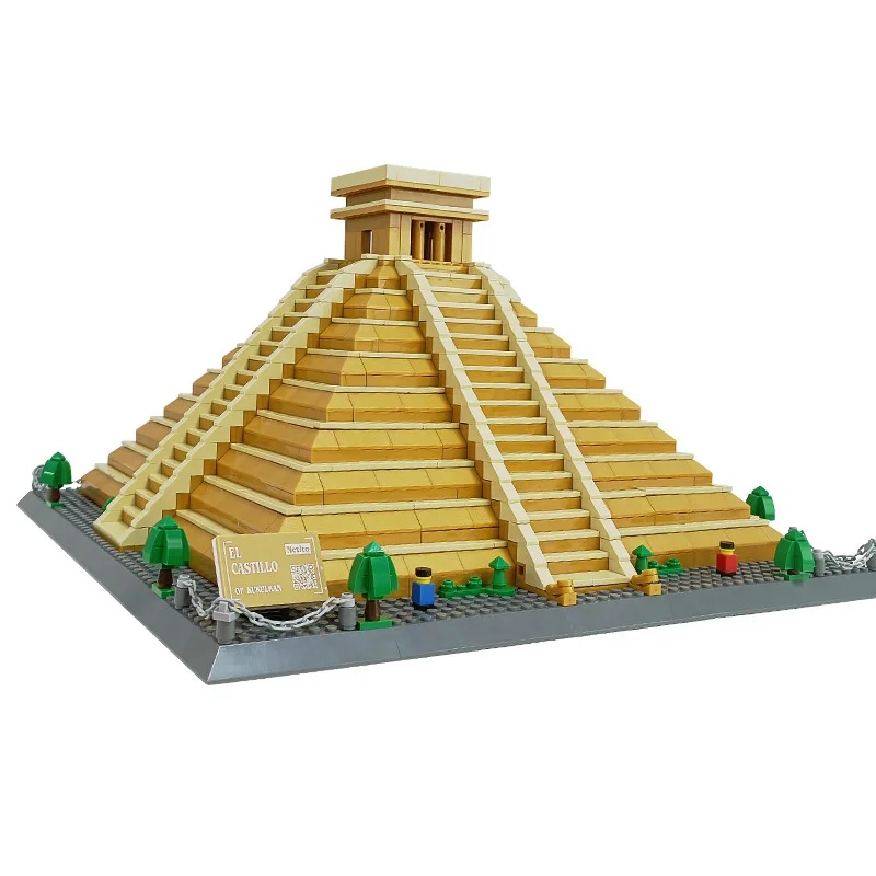 エルフ・モール公式アカウント 06 Wange6225世界の建築ランドマークシリーズElCastillo-Kukulkan