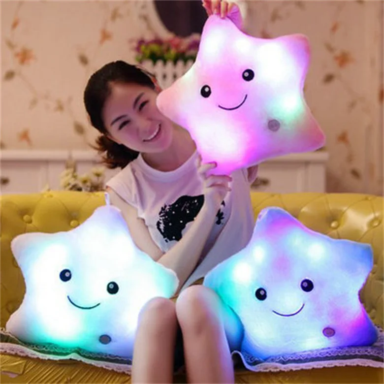 light up star plush