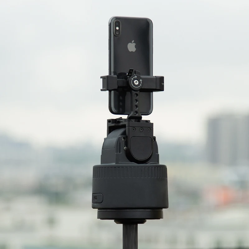 Panoramic Remote Control Pan Tilt Motorized Tripod Electric Head for Phones Cameras