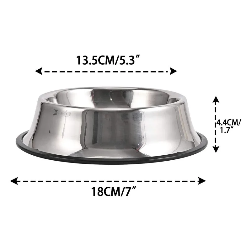 Высококачественная чаша для собак 16 унций 32 унции 64 с двойной стенкой