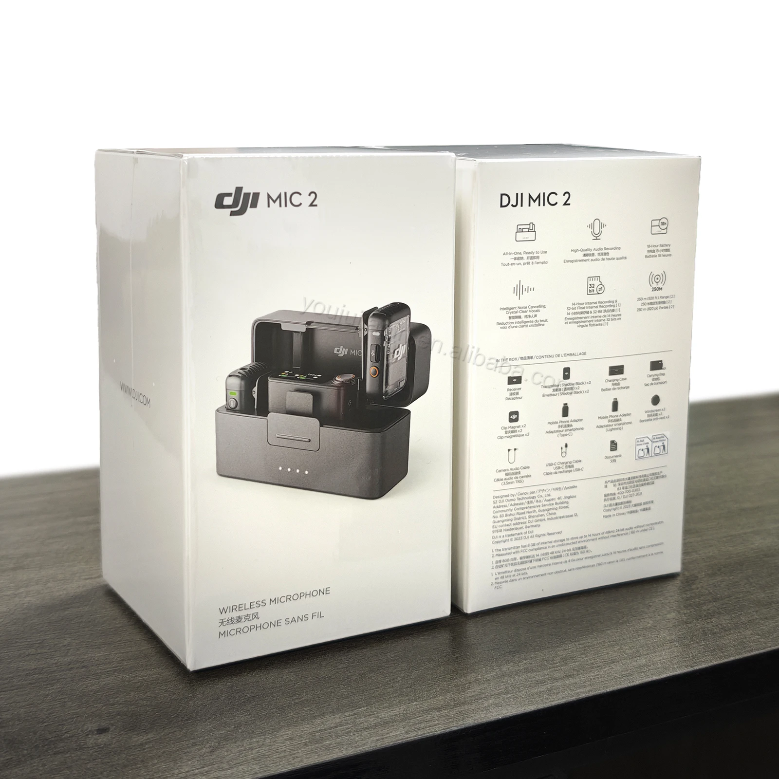 DJI Mic 2 未開封(un-opened) Amazon.com: DJI Mic (2 TX + 1 RX + Charging Case) Wireless