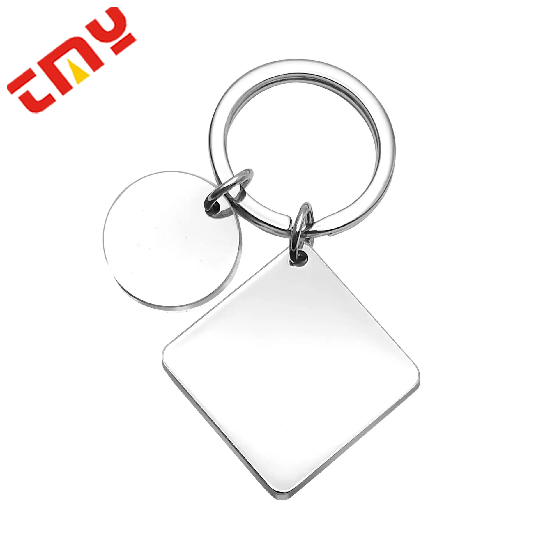 Wholesale Luxury Fashion Trend Engraved Sliver Stainless Steel Custom Logo 3D Shape Safety Metal Tags Dog Tag