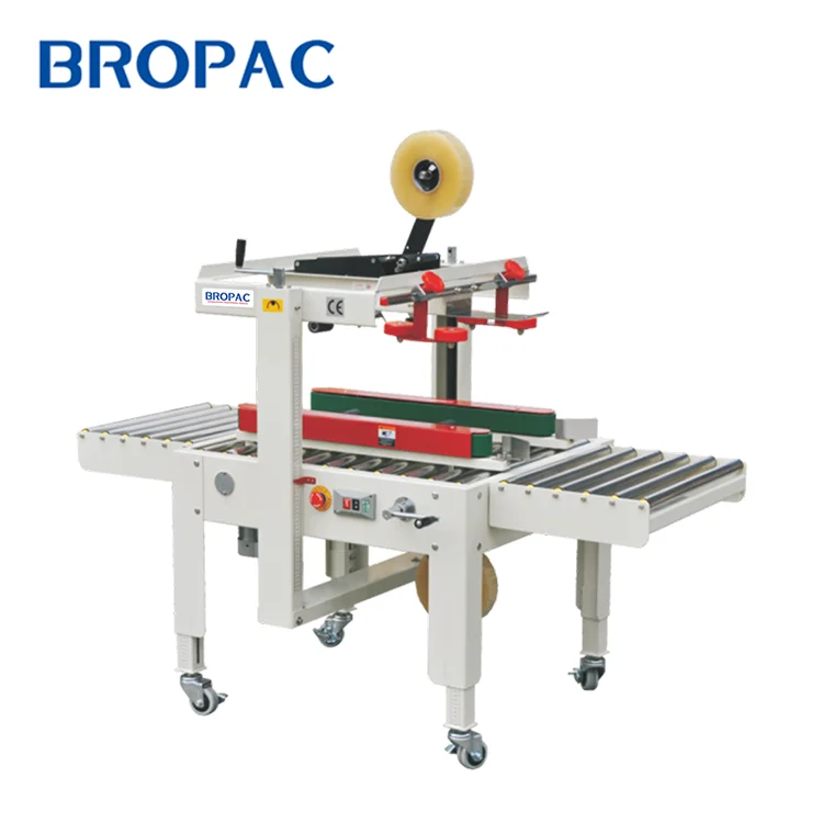 Semi Automatic  Adhesive Tape Carton Packing Sealing Machine