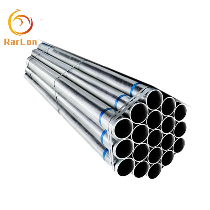 fire fighting seamless ERW sch 40 80 carbon galvanized iron steel round pipe tube