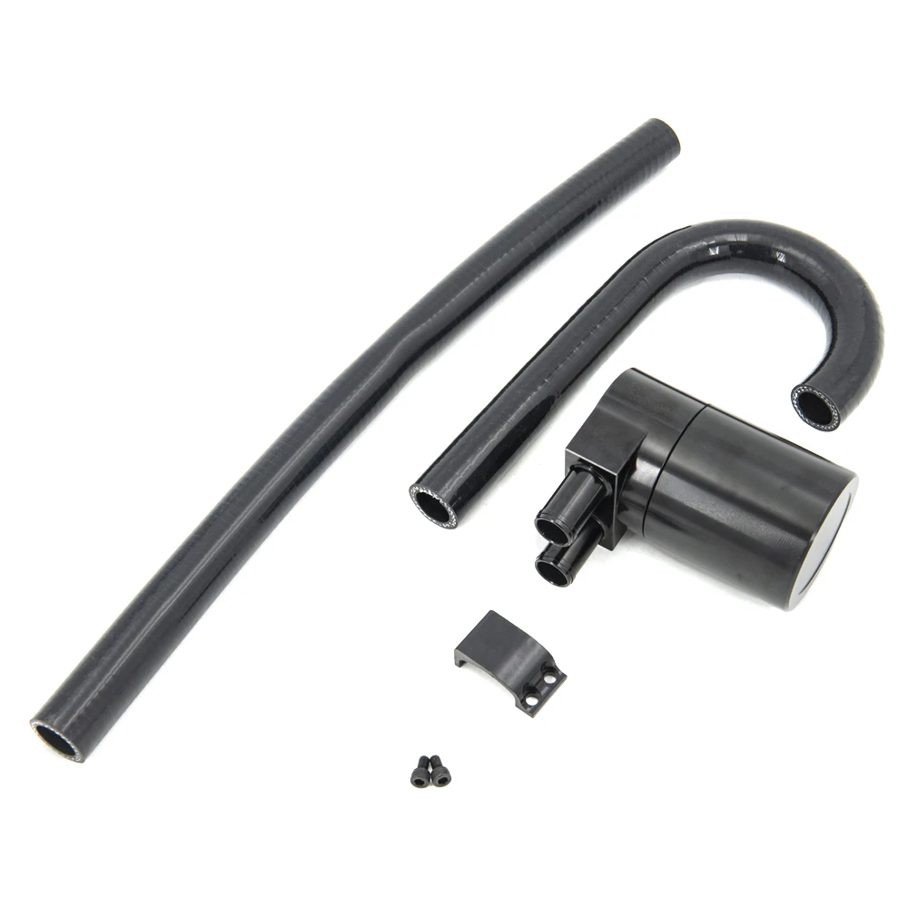 Aluminum Alloy Oil Catch Can Tank With Radiator Hose For Bmw N54 335i ...