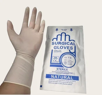 sterile Latex surgical gloves