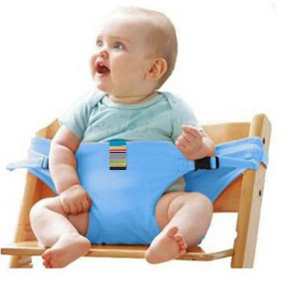 Baby Dining High Portable Chair Seat Strap Harness Belt For Baby Feeding Colorful Baby Harness Alibaba