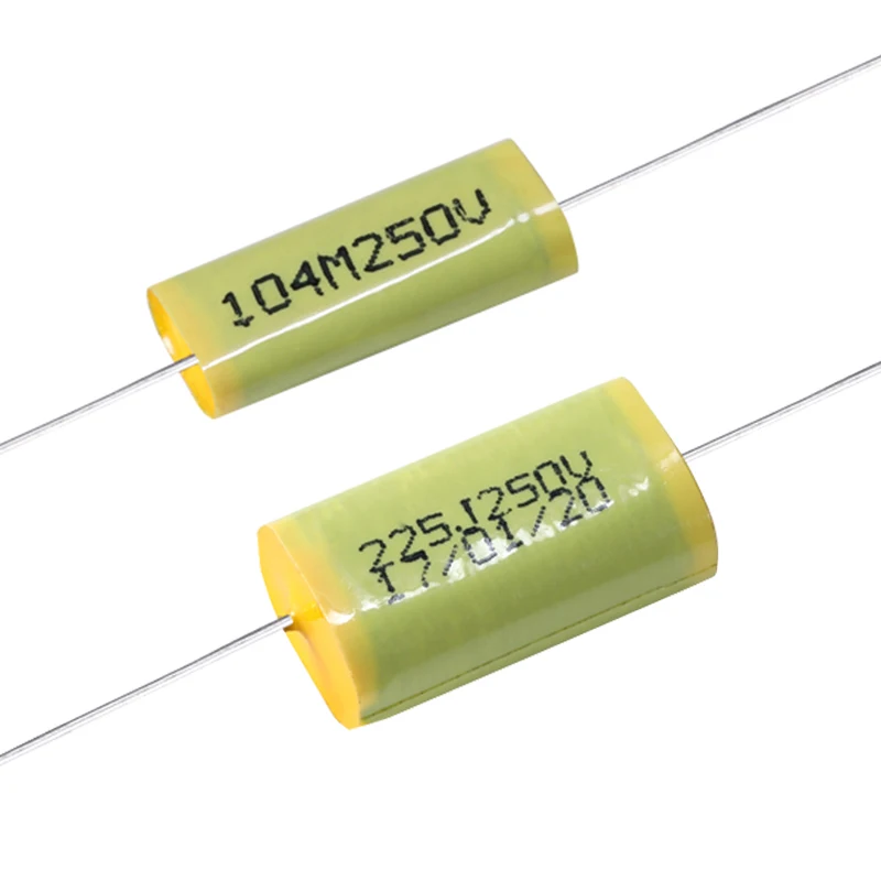 Cl20(mkt) Axial Lead 2.2uf Capacitor Film Capacitor2.2uf 225j 250v Capacitors Mpp Cl20 805j 100v