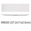 M8020 Plat rectangulaire de 14,7 pouces avec points en relief