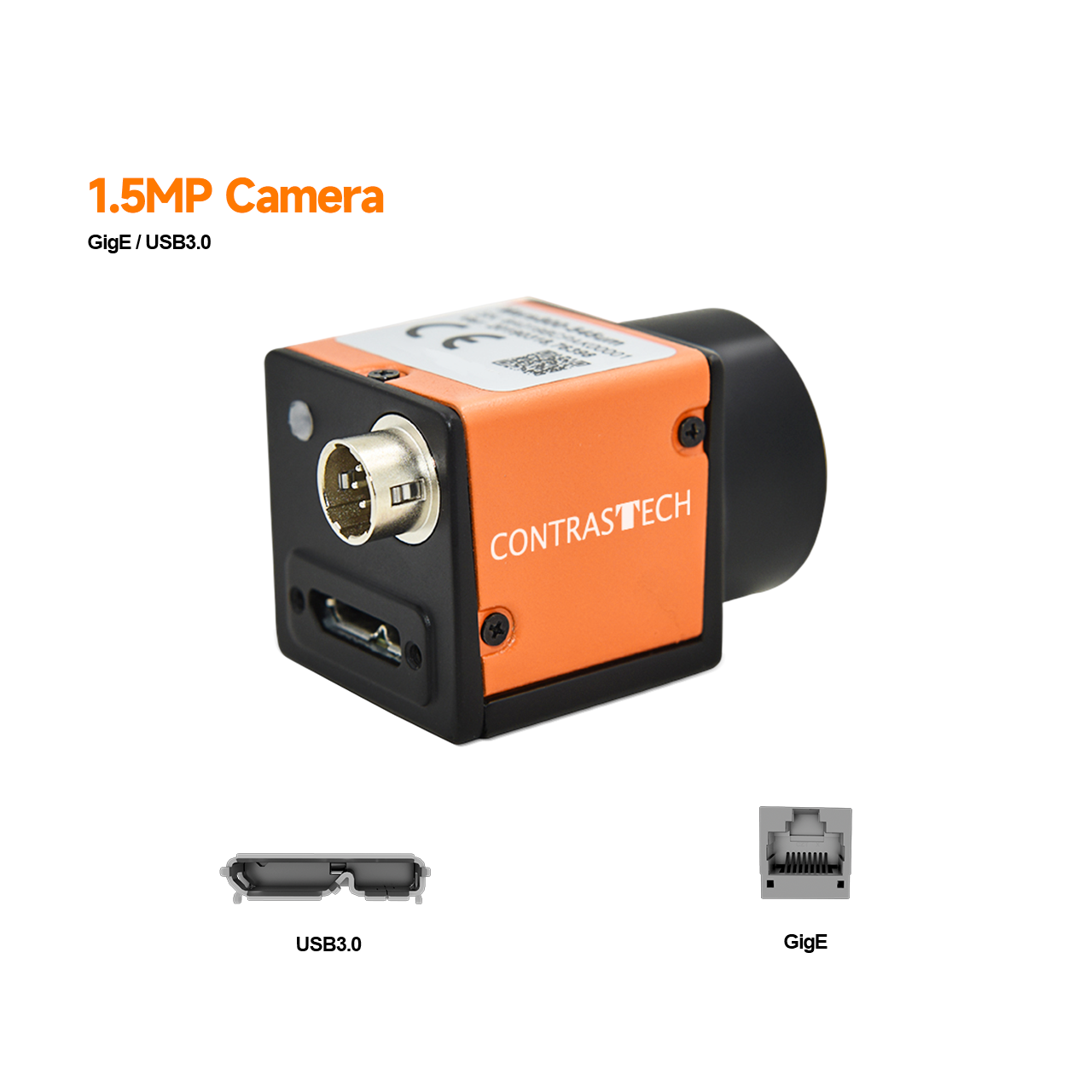 1.5MP 249 Fps 77 Fps Gige USB 3.0 Camera with Sony IMX273