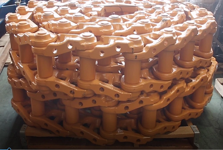 Track Chain Excavator Spare Parts Track Link For Hitachi Caterpillar