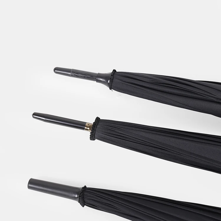 Пользовательский стильный черный 16k ребра самурайский меч прямой катана Зонт рекламный зонтик с логотипом Шелкового экрана 2022