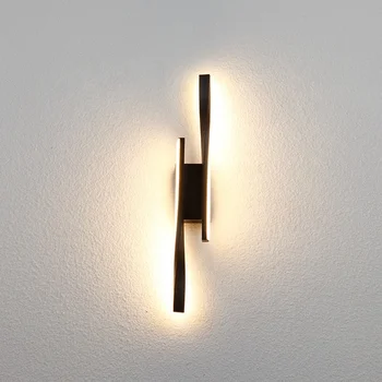 Modern Led Waterproof Dustproof Indoor Led Long Strip Wall Lamp Indoor Wall Lamp