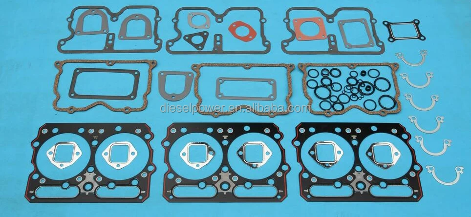 DIESEL ENGINE SPARE PARTS UPPER GASKET SET for CUMMINS NT855 OVERHAUL GASKET KIT OEM 3801330