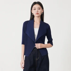 Fast Wholesale Shipping Autumn Women's Fashion Tops Jackets 2025 New Cardigan One Size Stretch Casual Jacket