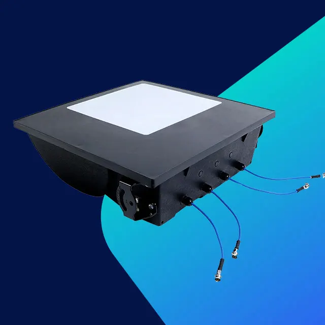 IP65 13.5dBi Gain 3300-3600MHz Dual-Pol Spot Light Type 4-Port 3.5GHz 5G Antenna