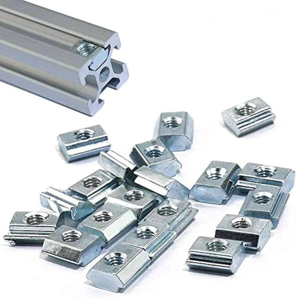 M4 M5 M6 M8 T Slot Sliding Nut Fasten Connector Slide in T Nuts for ...