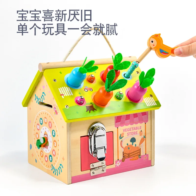 Tavolo Sensoriale Cateam Per Bambini - 3 Contenitori Pieghevoli Con Inserti Legno, Per Gioco E Apprendimento