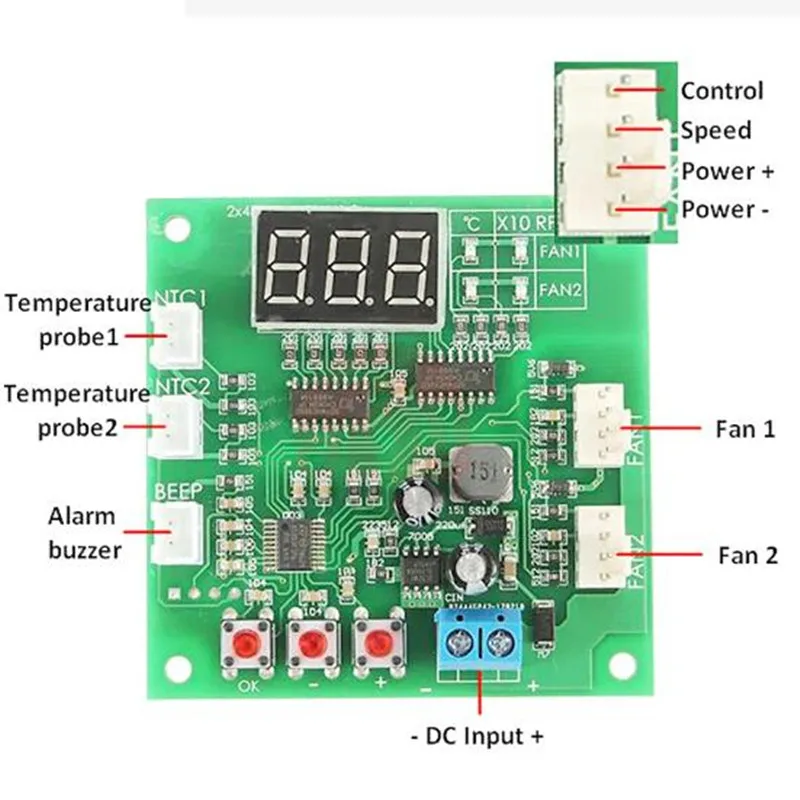 Fan, PWM, 4-Wire, 12V, 24V - detail 2