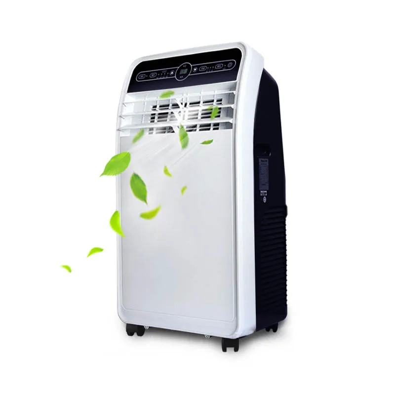 4 in 1 Cooling Heating Dehumidifying Fan Small 12000 Btu Mini Mobile Type Portable air Conditioner