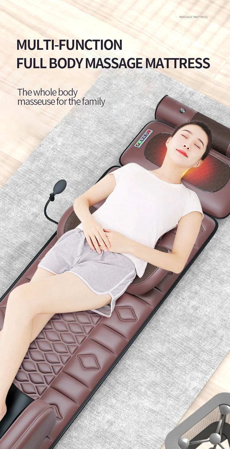 Hot Sale Electric Massage Therapy Mattress Acupressure Body Massage