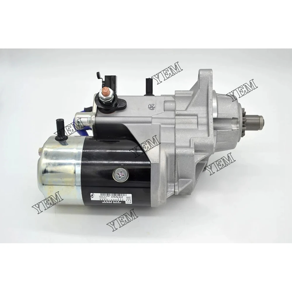 High Quality RE59588 Starter Motor for SDMO J66K J60U J77K J70U J88K J80U J110K J100U J70UM with John Deere 4045 TF HF120 TF220