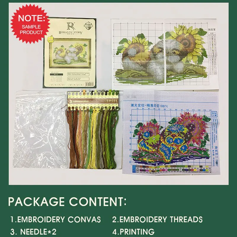 Летняя деревня живописный коттедж домашний декор вышивка крестиком ручная работа Набор для вышивки