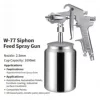 Pistola de pulverización de alimentación por gravedad W-77, boquilla de 2,5 mm