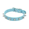 silver rivet light blue