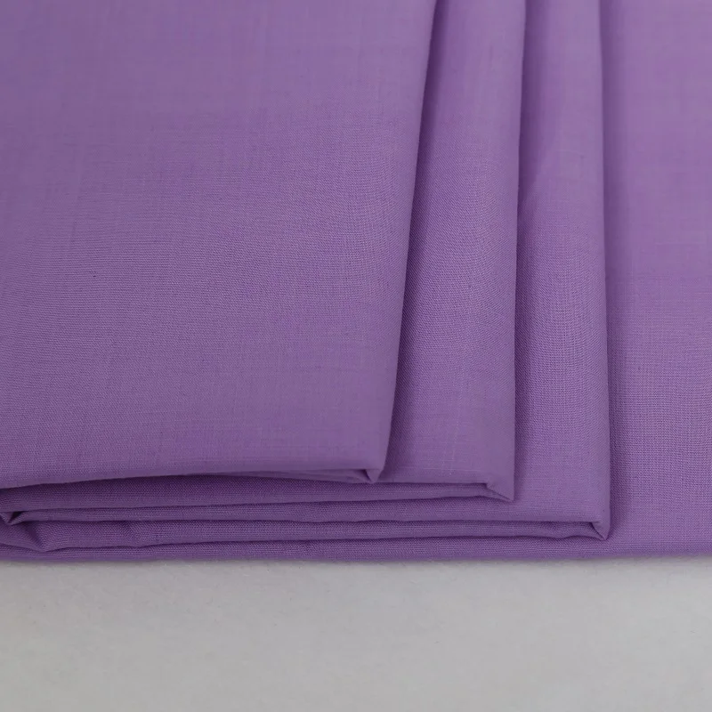 High Quality TC Stretch Polyester-Cotton Spandex Woven Poplin Fabric for Dresses and Bags High Quality Cotton Type