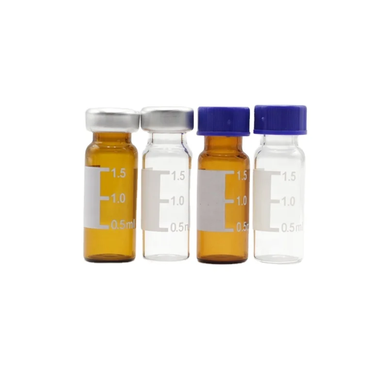 Factory price 10ml crimp neck GC UPLC test headspace glass vials for preparing sample