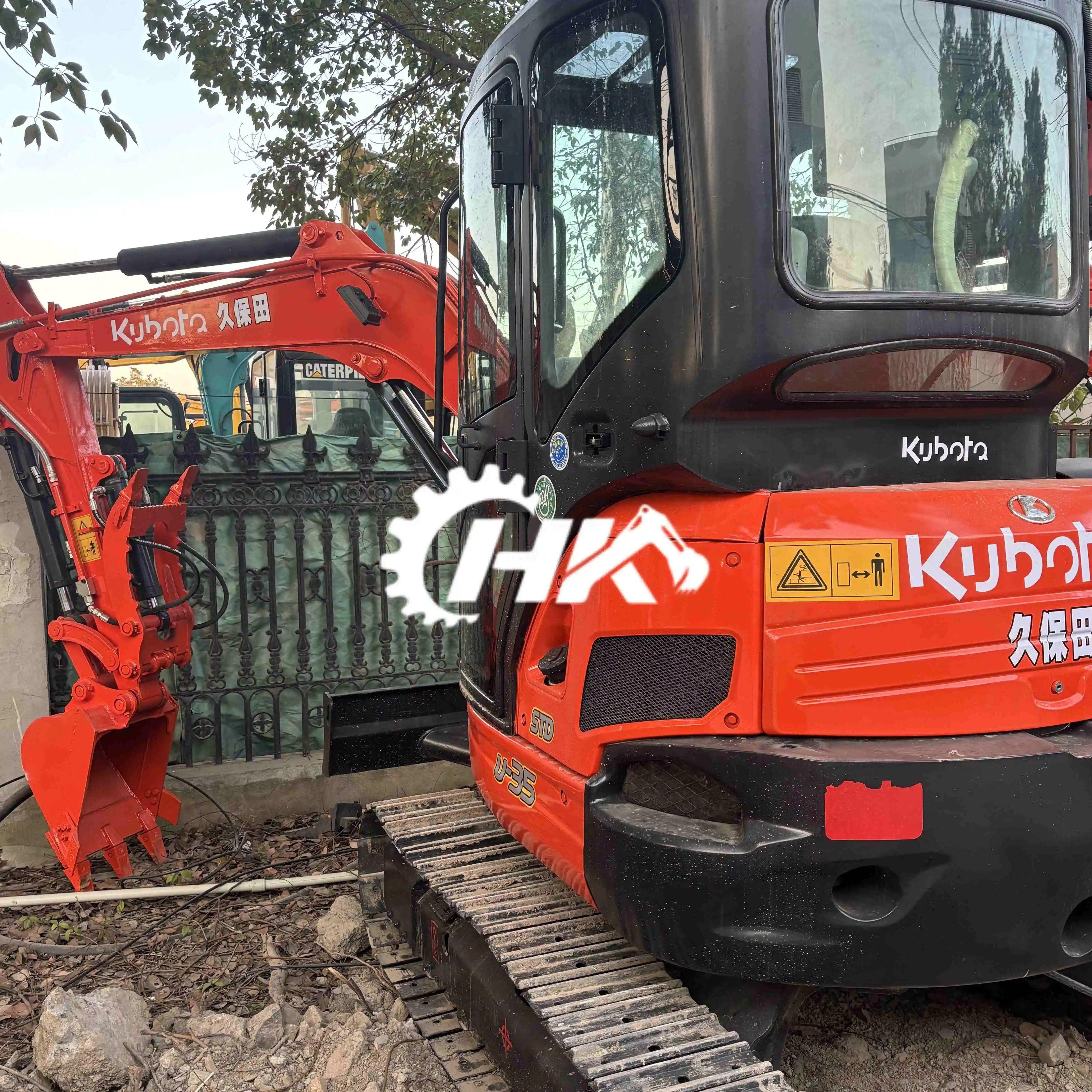 HANG KUI  KUBOTA U35 3.5tons 95%new Original Japanese with EPA,CE Agricultural Used Kubota 35 Excavator for Digging