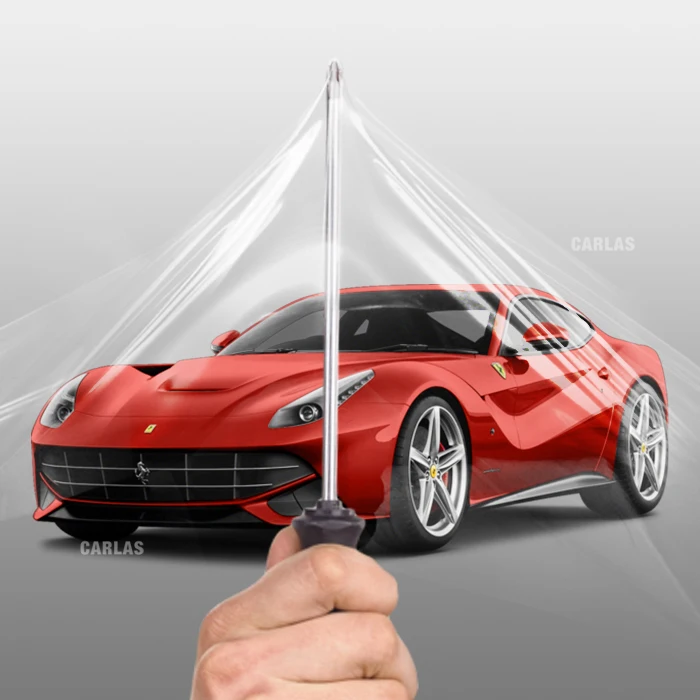 Carlas 1.52 15M / Roll PU PPF Anti-Scratch Car Matte Transparent Paint Protection Film New Car