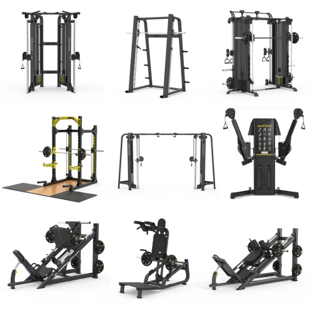 China Professional Indoor Gym Fitness Club Complete Set of Commercial Gym Equipment Manufacturer in Guangzhou