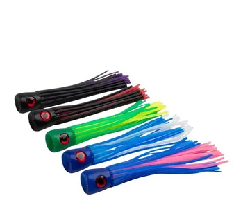 Cheery 15CM Speed Artificial Silicone Soft Bait Skirt Lure 20g for Saltwater Fishing Lure Marlin – Soft Lure – view 5