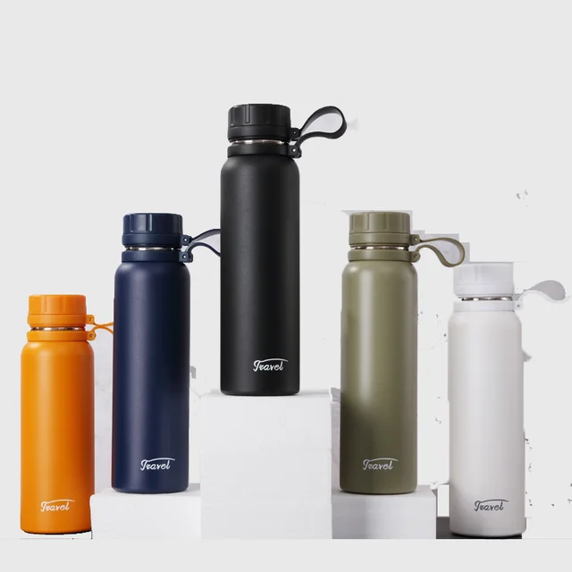 Factory Direct Sales Processing customization sports 304 insulated stainless steel knight  large capacity fitness water bottle