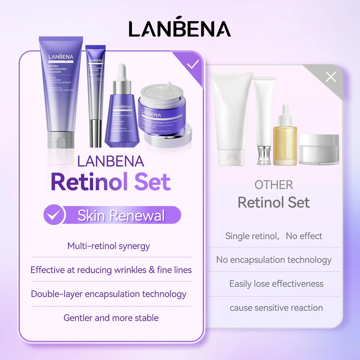 product lanbena new arrival product hyaluronic acid facial face  anti aging wash facial cleanser-10