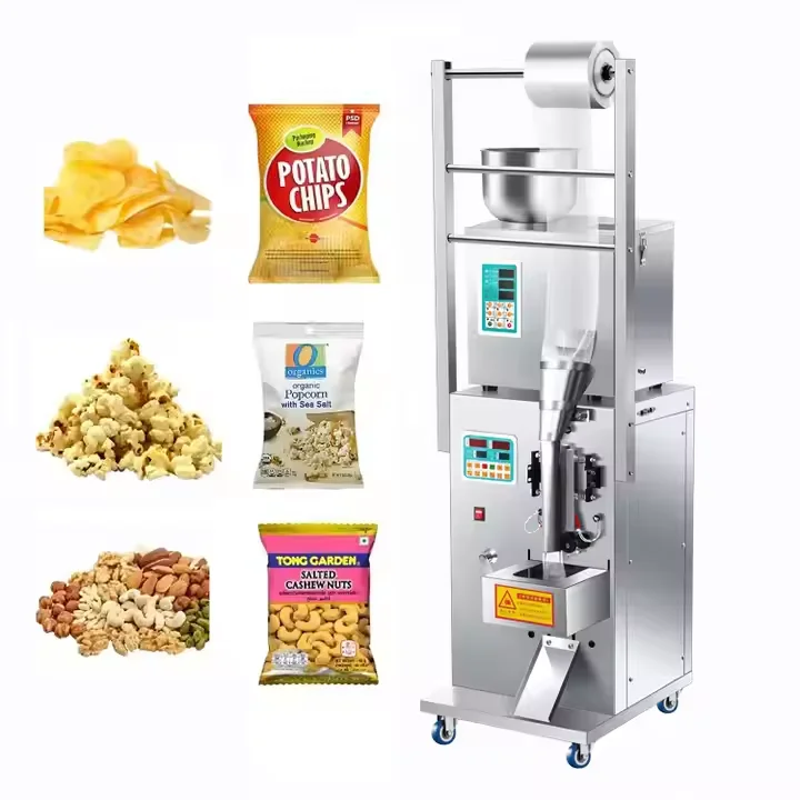 Small Automatic 2g 50g 100g Vertical Powder Coffee Tea Bag Candy Grain Seeds Granule Filling Packing Packaging Machine - Image 3