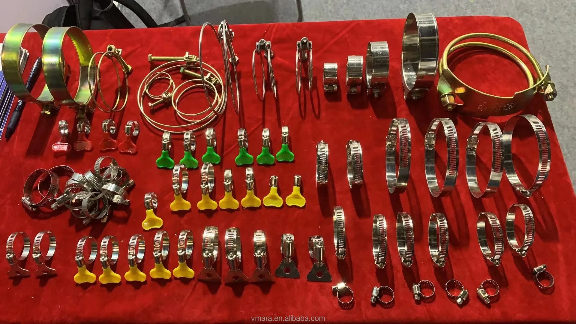 America Style Worm Gear Clamp Stainless Steel 201 Hose Clamp With