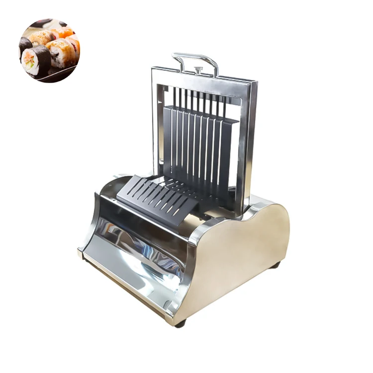 Sushi Rice Roller Machine Robot Hot Sale Manual Roll Cutting