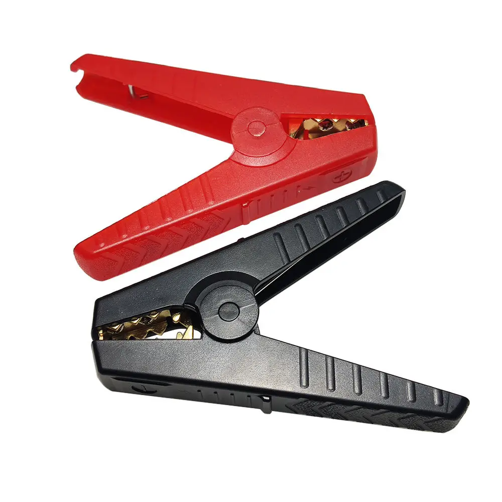 Изолированные зажимы для аккумуляторов из АБС-пластика 148 мм зажим чистой меди автомобильного зарядного