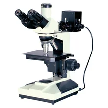 Polarized 500x CCD high definition metallographic microscope/petrology microscope