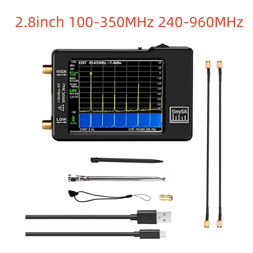 Sa6 6ghz Digital Handheld Spectrum Analyzer Signal Generator Wi-fi 2g ...