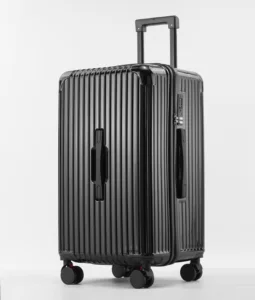 Deluxe Design Aluminum Framed Luggage Set with  Wheel Trolley Case and  Luxury Carry-on Suitcase for Business Travel