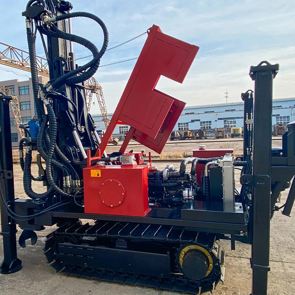 CSRC200B Essential Reverse Circulation Mining Gearbox 200m Diesel Drilling Rig Machine for Farm Piling Core Sampling Coal New