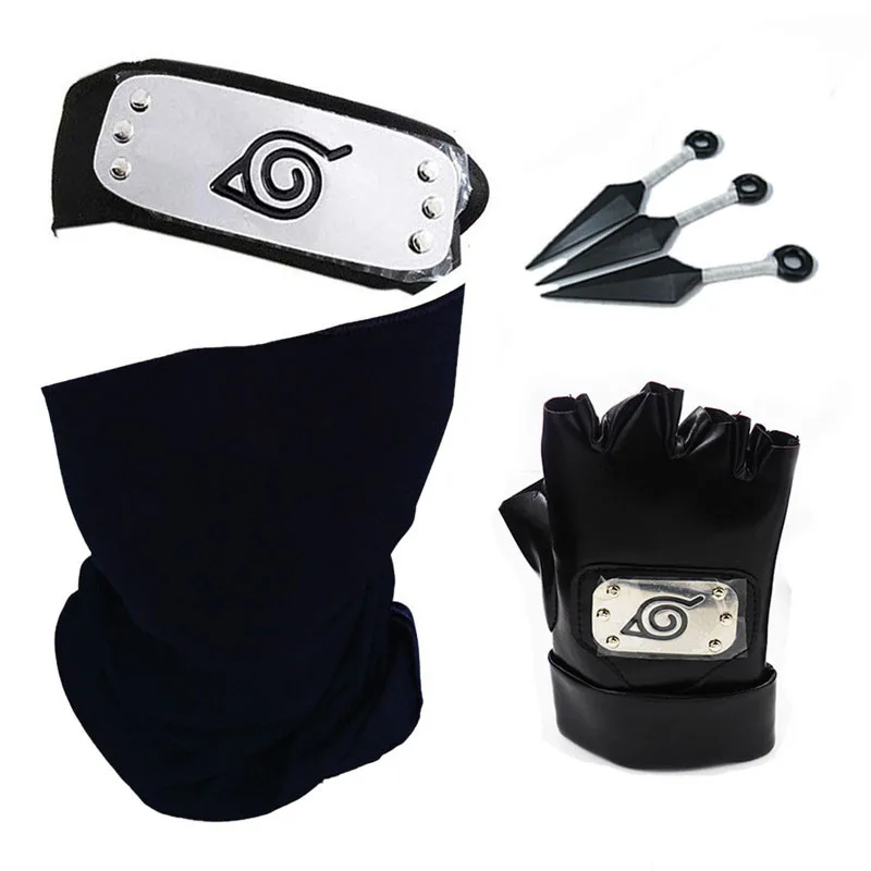 Kit Fantasia Jounin Kakashi com Bandana de Brinde