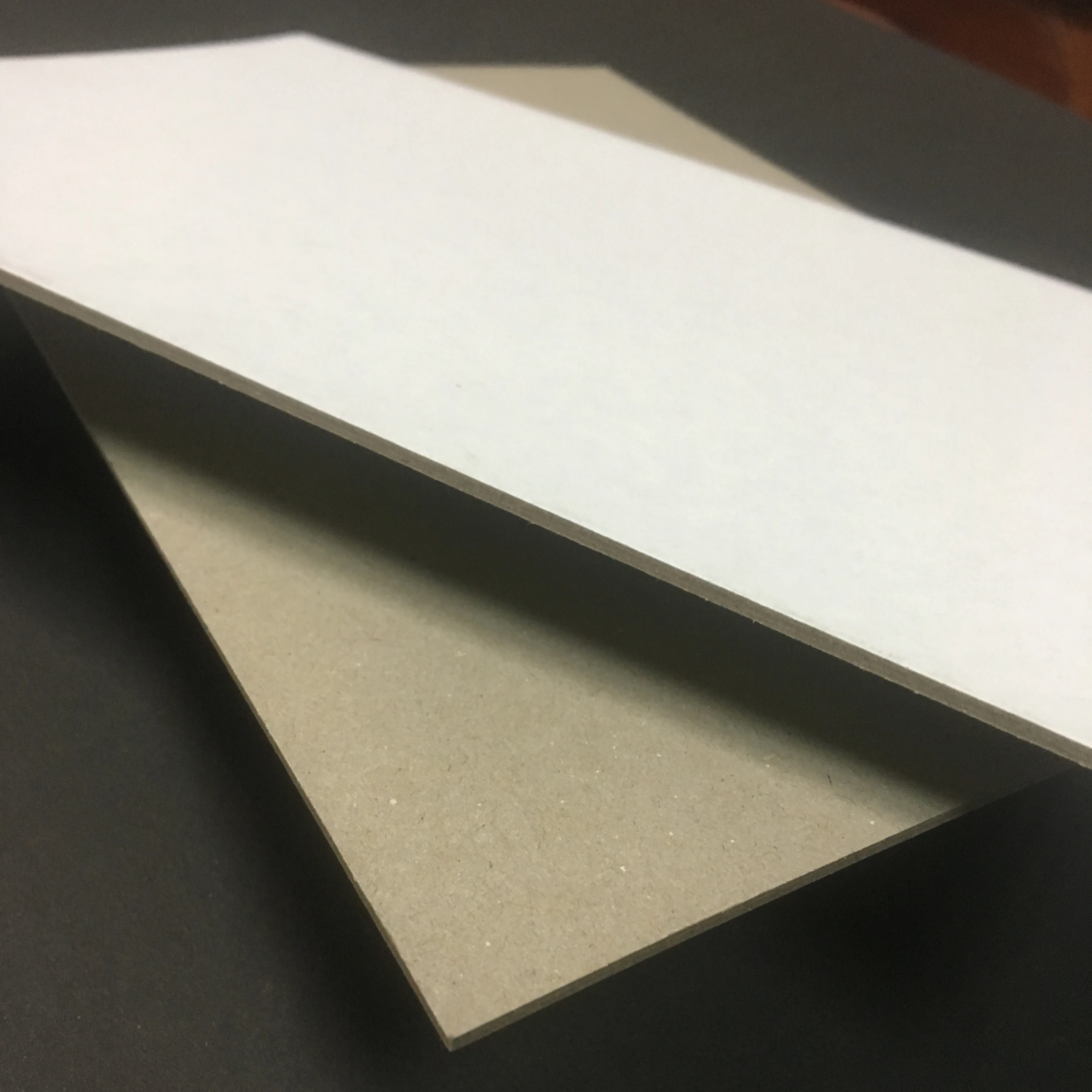 350gsm 300gsm Packing Paper Duplex Board Grey Back Paper In Sheet Or ...