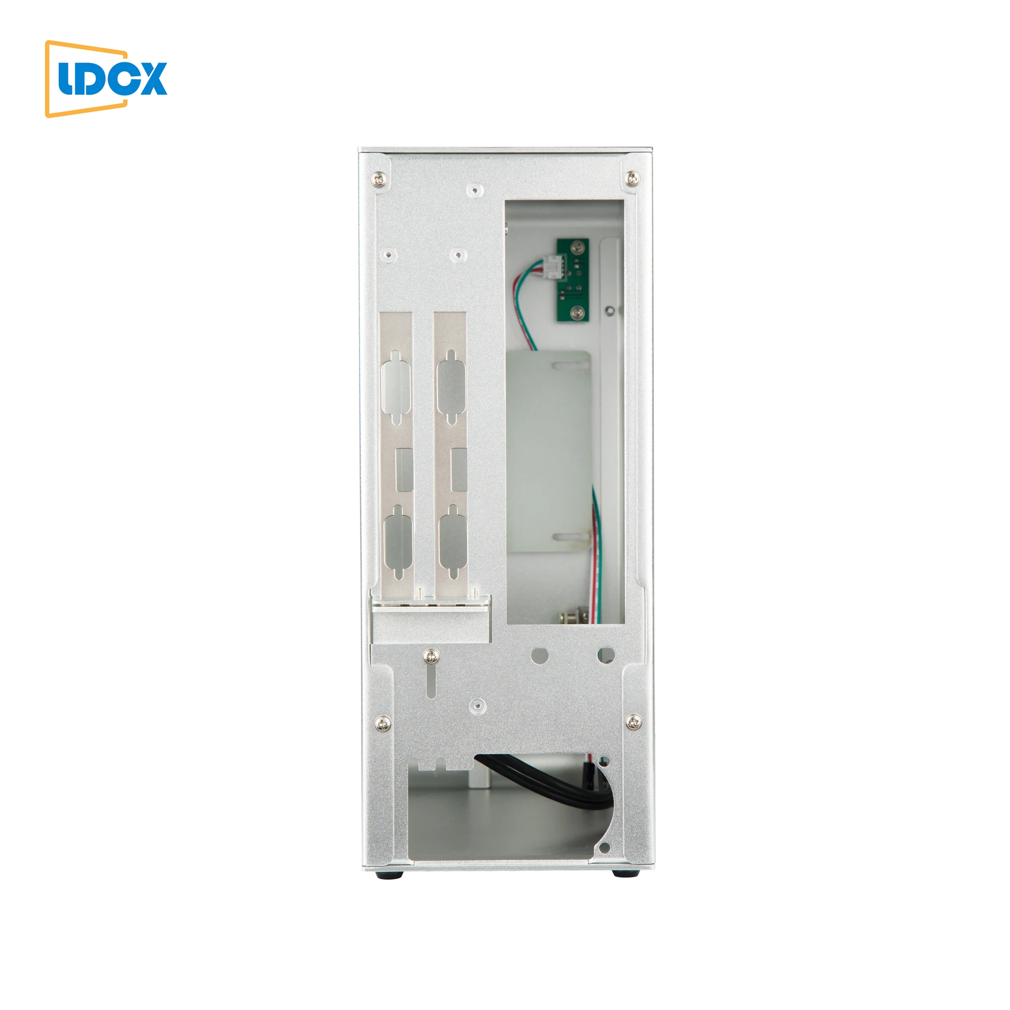LDCX U110 pure aluminum vertical ITX desktop mini PC computer case