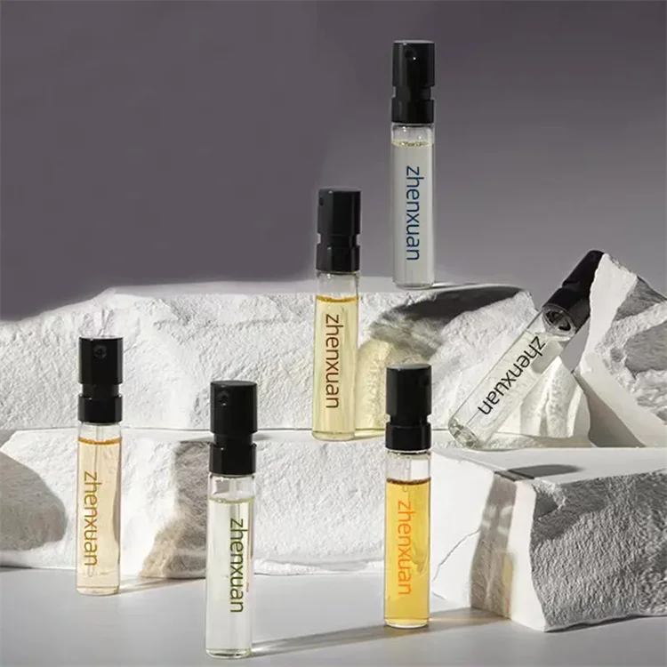 Custom Carton Paper 5ml 10ml Spray Bottle Perfume Oil Tester Roller Sample Packaging Box for Perfume Bottles Set Samples