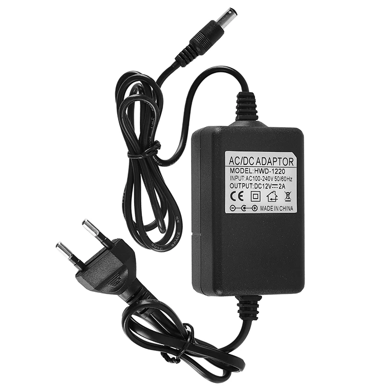 Power Adapter 12v 2a Adaptor 5V 6V 8v 9V 12V 15V 16V 18V 19V 24V DC Power Supply 1a 2a 3a 4a 5a 6a 8a 10a AC/DC Adapter